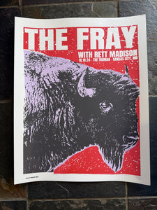 The Fray at The Truman Screen Print 10.18.2024